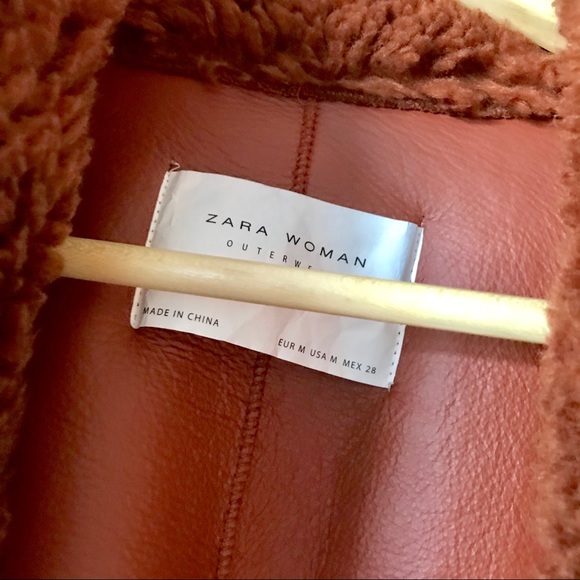 NEW Zara double faced faux fur coat blogger style - Picture 5 of 9
